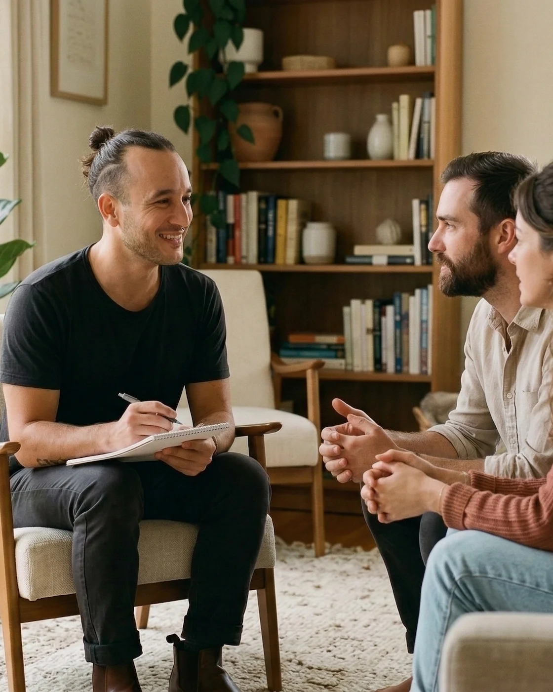 Kavon in a couples therapy session